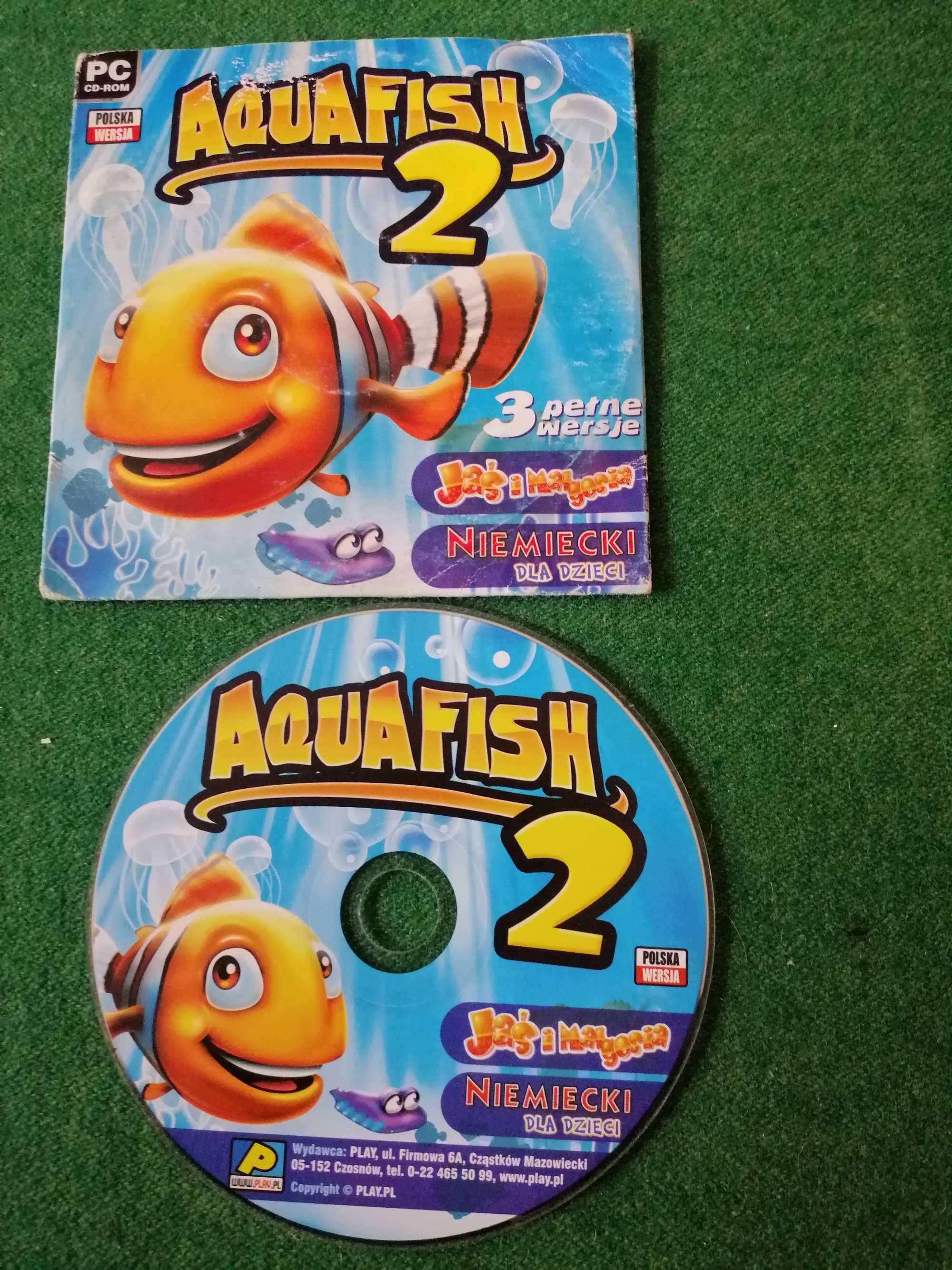 gra PC - AquaFish 2 / Jaś i Małgosia / Niemiecki dla dzieci