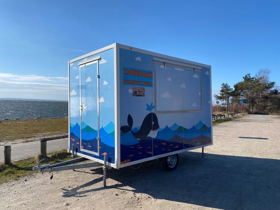 FoodTruck Przyczepa Gastronomiczna - Wyposażona/ Zadbana