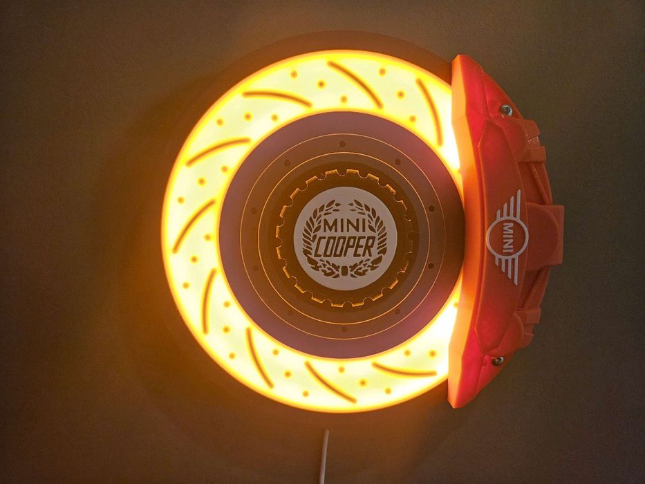 Ідеальний подарунок! Світильник в вигляді гальмівного диску.