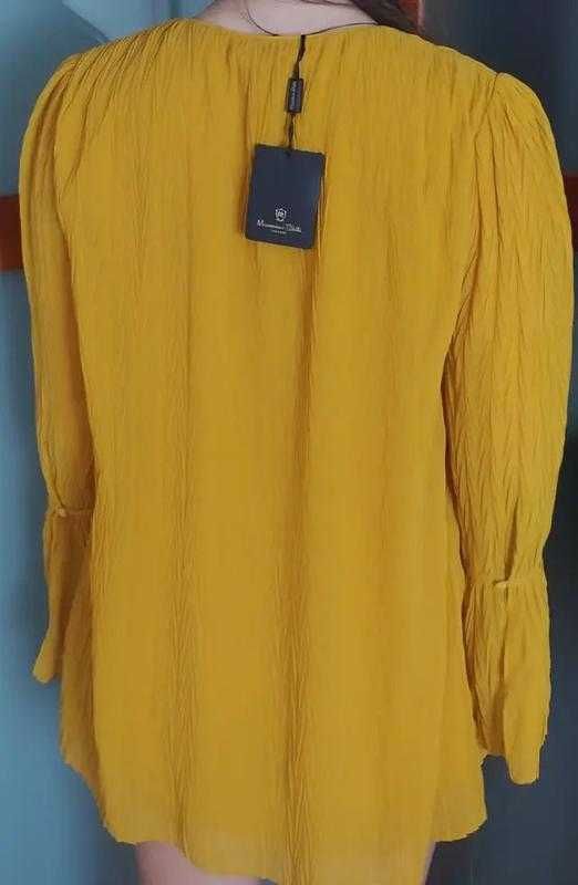 Новая блузка туника блуза с широкими рукавами от Massimo Dutti