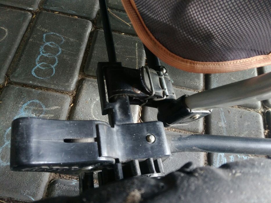 Коляска трансформер Adbor + люлька-переноска, сумка, дощовик, москитка