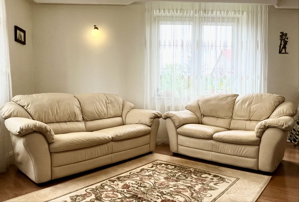 Kanapy skórzane ITALSOFA komplet 3+2+1