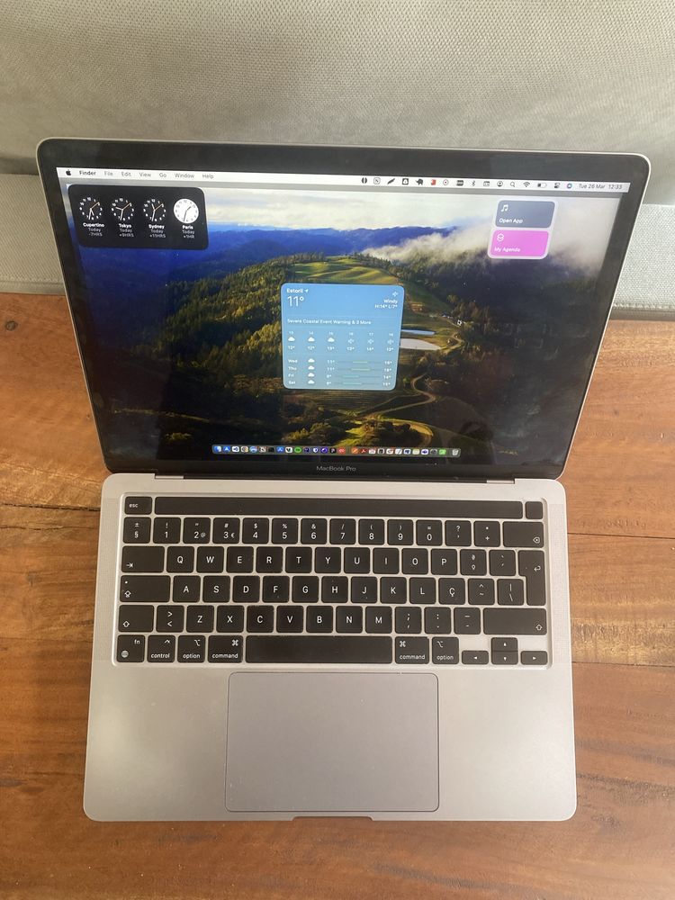 MacBook Pro 13.3” (2020) - M1 Apple - 16GB RAM - SSD 516GB