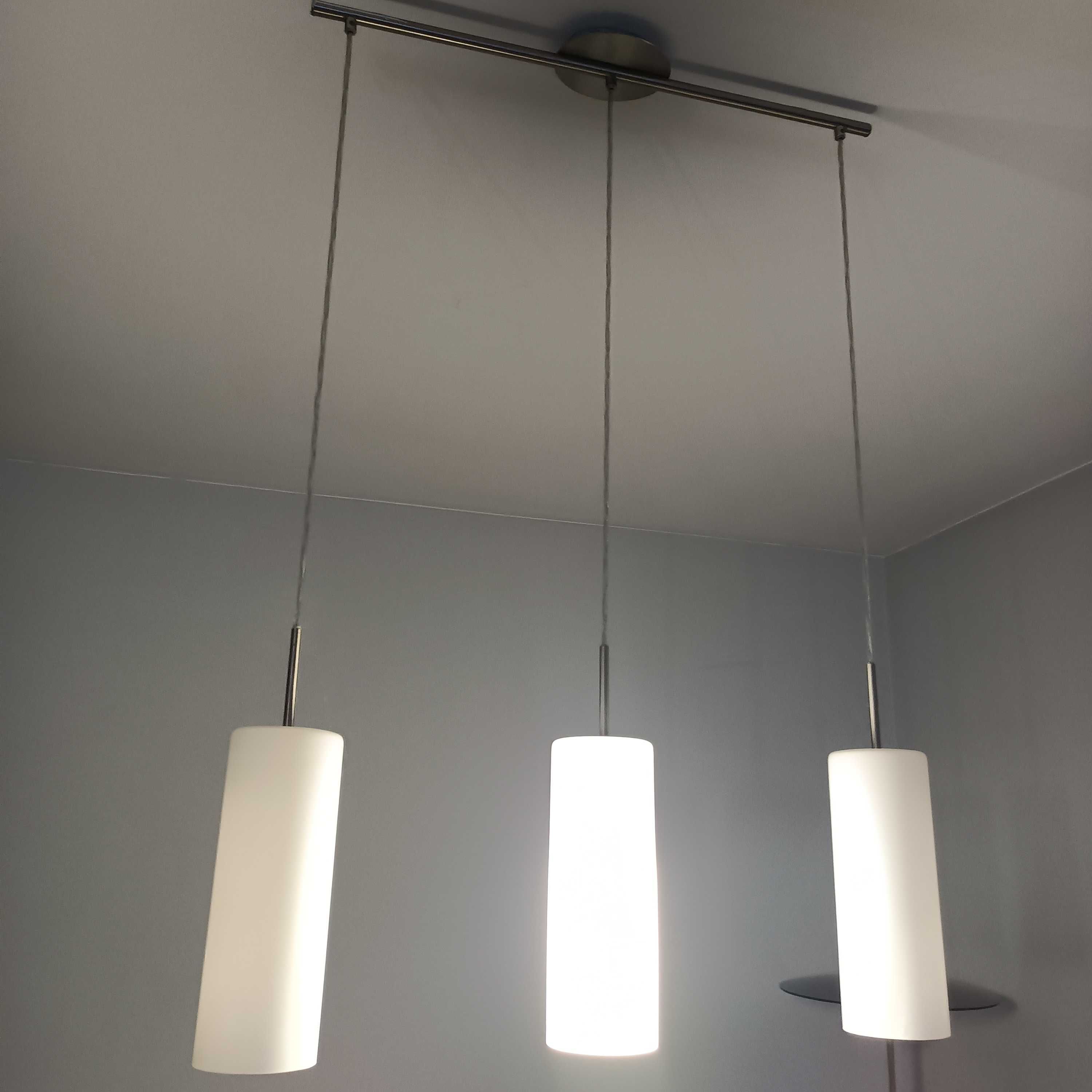 Lampa wisząca biała