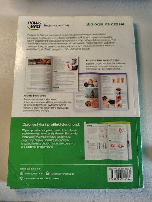 Biologia na czasie 2 podręcznik zakres podstawowy - nowa era