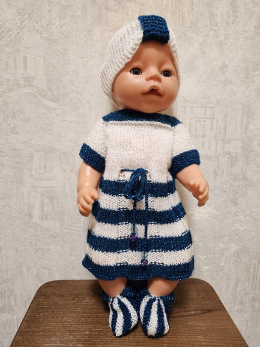 Бебі борн святкова сукня