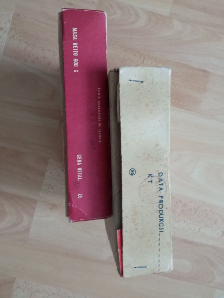 Kolekcjonerskie pudełka z lat 70