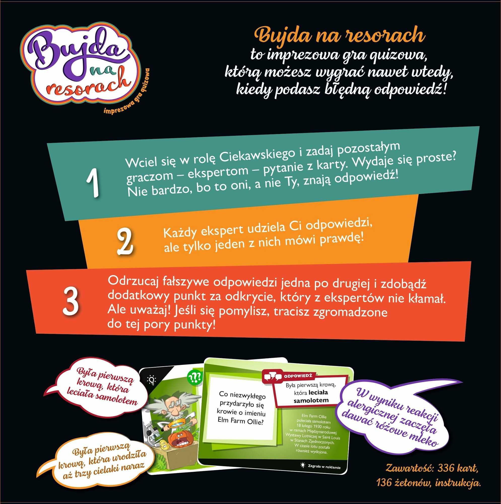 Trefl, Gra planszowa, Bujda na resorach