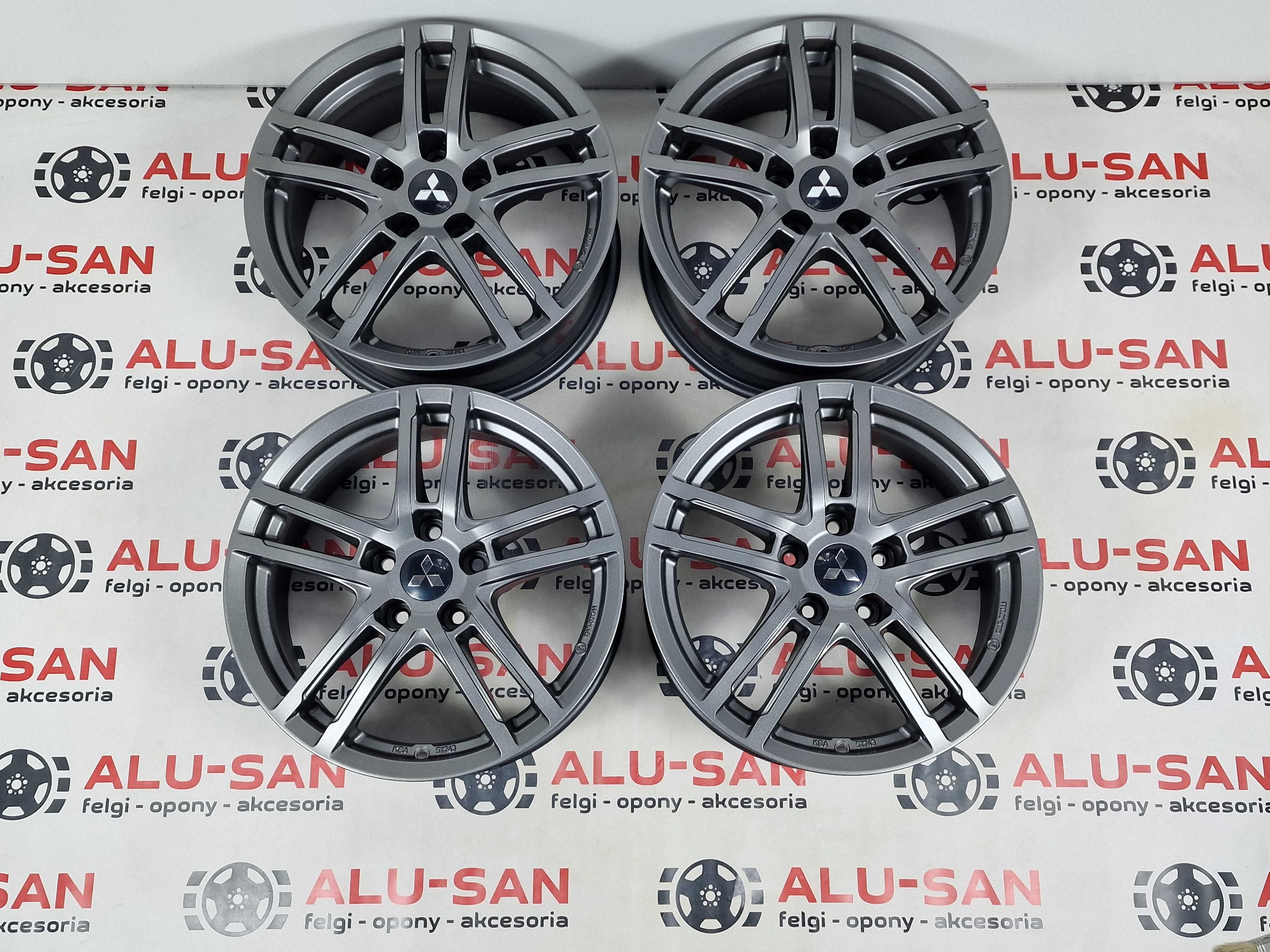 NOWE alufelgi MITSUBISHI 17" 5x114,3 Eclipse Grandis Lancer - Grafit