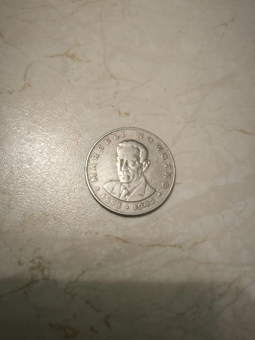 Moneta PRL 20zł Marceli Nowotko