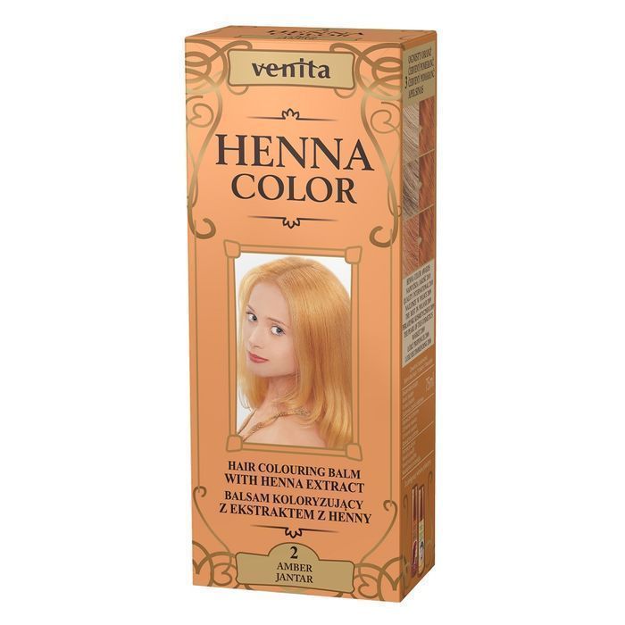 Balsam Koloryzujący Henna Color z Ekstraktem z Henny Jantar 75ml
