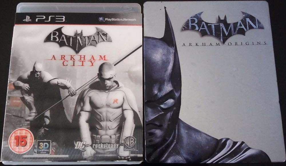 Jogos Batman Playstation PS3 e PS4