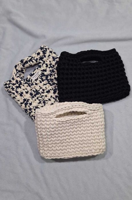 Bolsas e Acessórios em Trapilho (fio de malha)