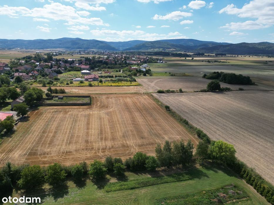 Widokowe działki budowlane w pełni uzbrojone PIESZYCE