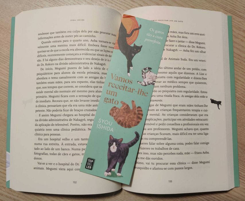 Livro "Vamos Receitar-lhe um Gato"