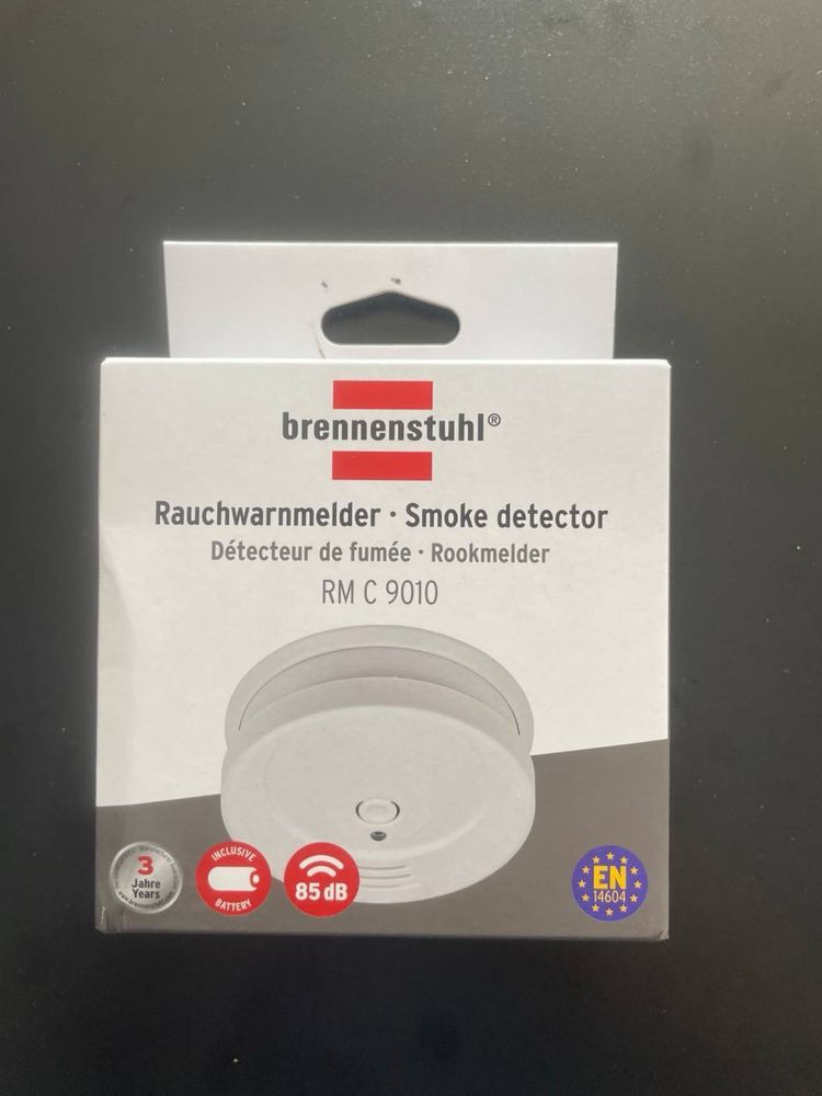 Brennenstuhl® RM C 9010 побутовий пожежний датчик диму