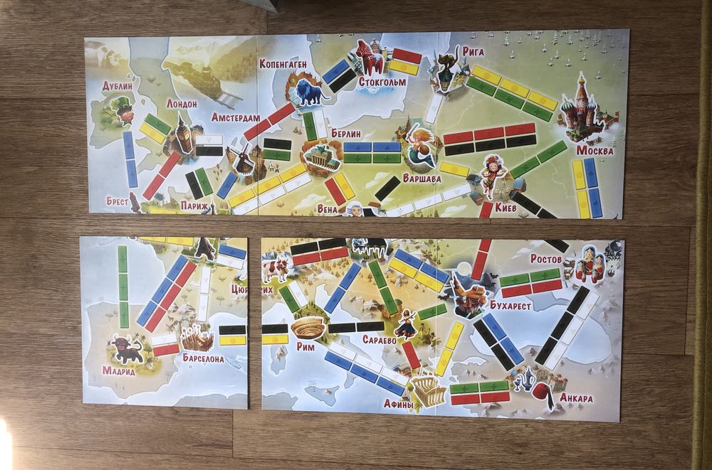 Продам настольную игру Ticket to Ride Junior Европа