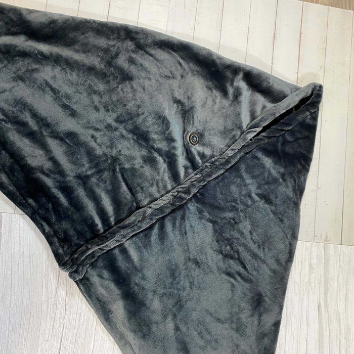 Плед електроковдра пончо з 3 режимами нагріву від USB