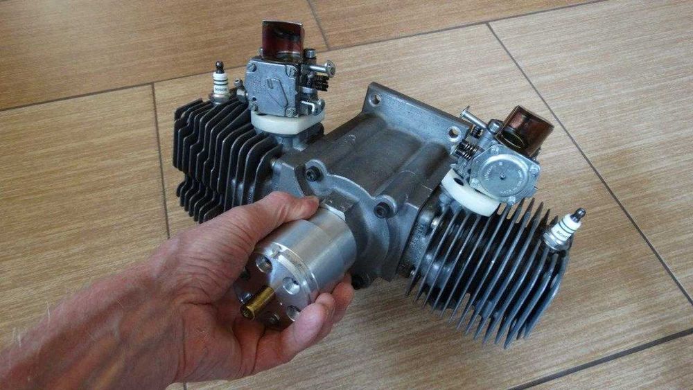 Silnik modelarski benzyna boxer 120cm