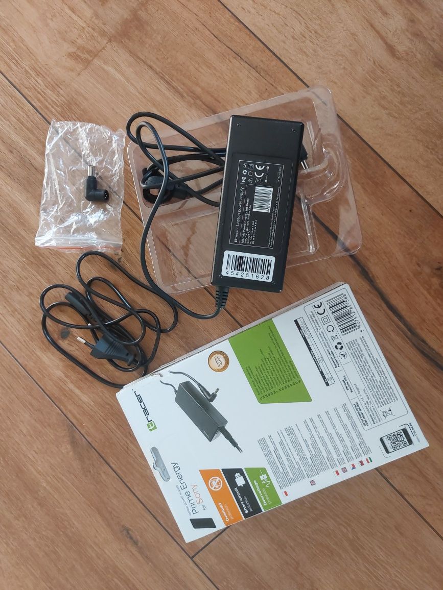 Tracer zasilacz do laptopa Sony dwie końcówki nowy