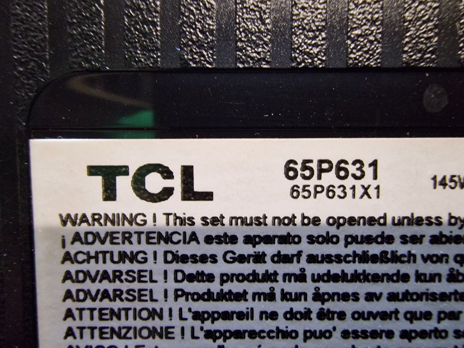 Jak Nowy TCL 65cali 4K UHD Google TV