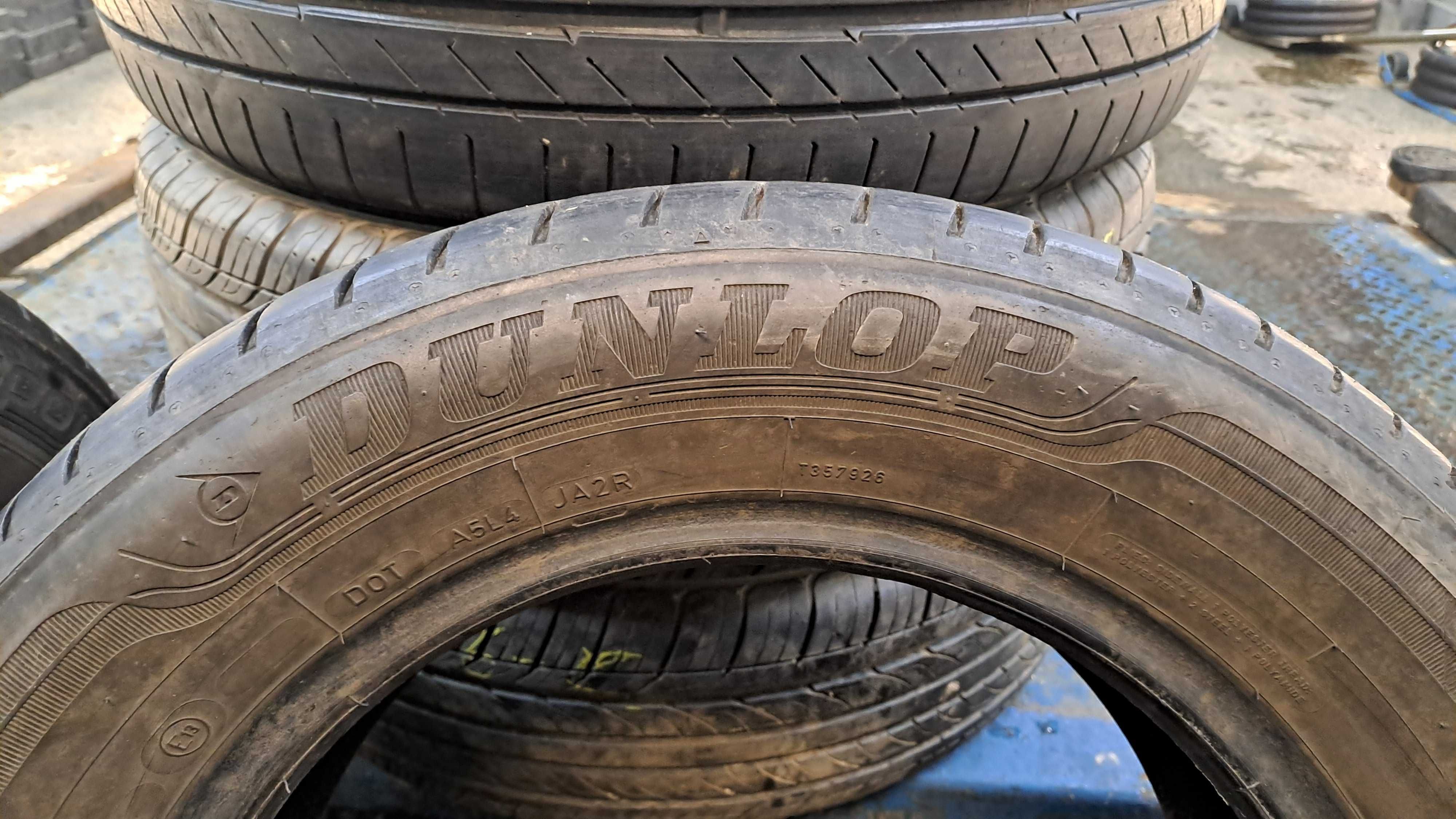 195/65r15 dunlop opony letnie uzywane