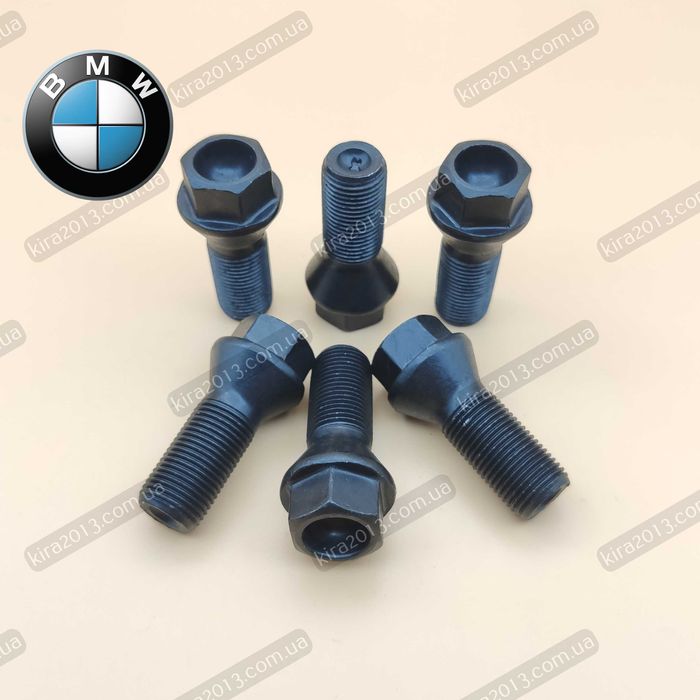 Длинные болты для проставок 2см 20мм BMW Удлинённые болты M14x1,25