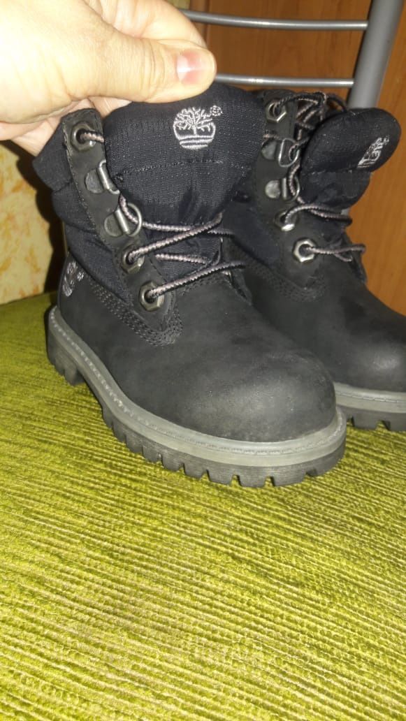Ботинки детские Timberland 22 стелька 13