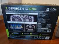 Placa gráfica como nova msi GTX 1070 ti PC gaming