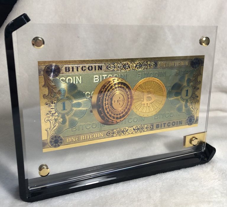 Биткойн подарочный