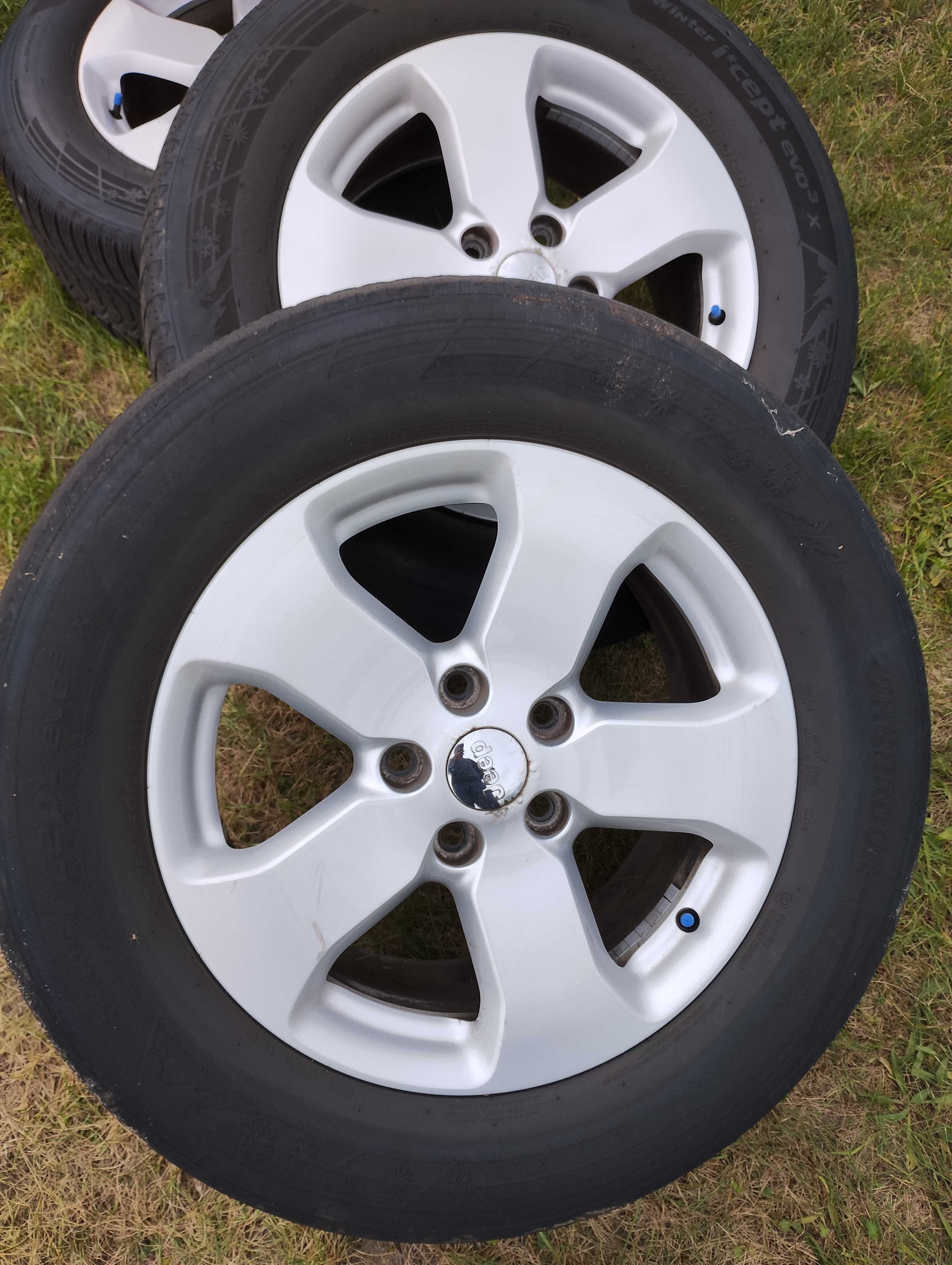 Alufelgi 5x127 Jeep Grand  Cherokee WK2 265/60/18 8x18 ET56,4 Czujniki
