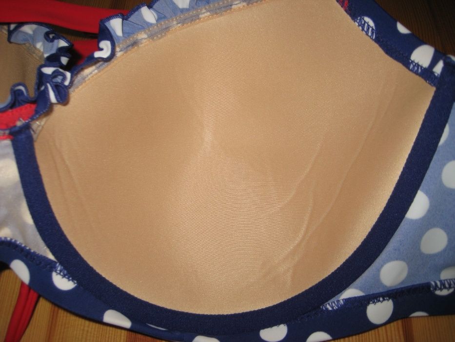 Pour Moi? góra stroju kąpielow stanik bikini 85F 85G 38F nowy fiszbiny