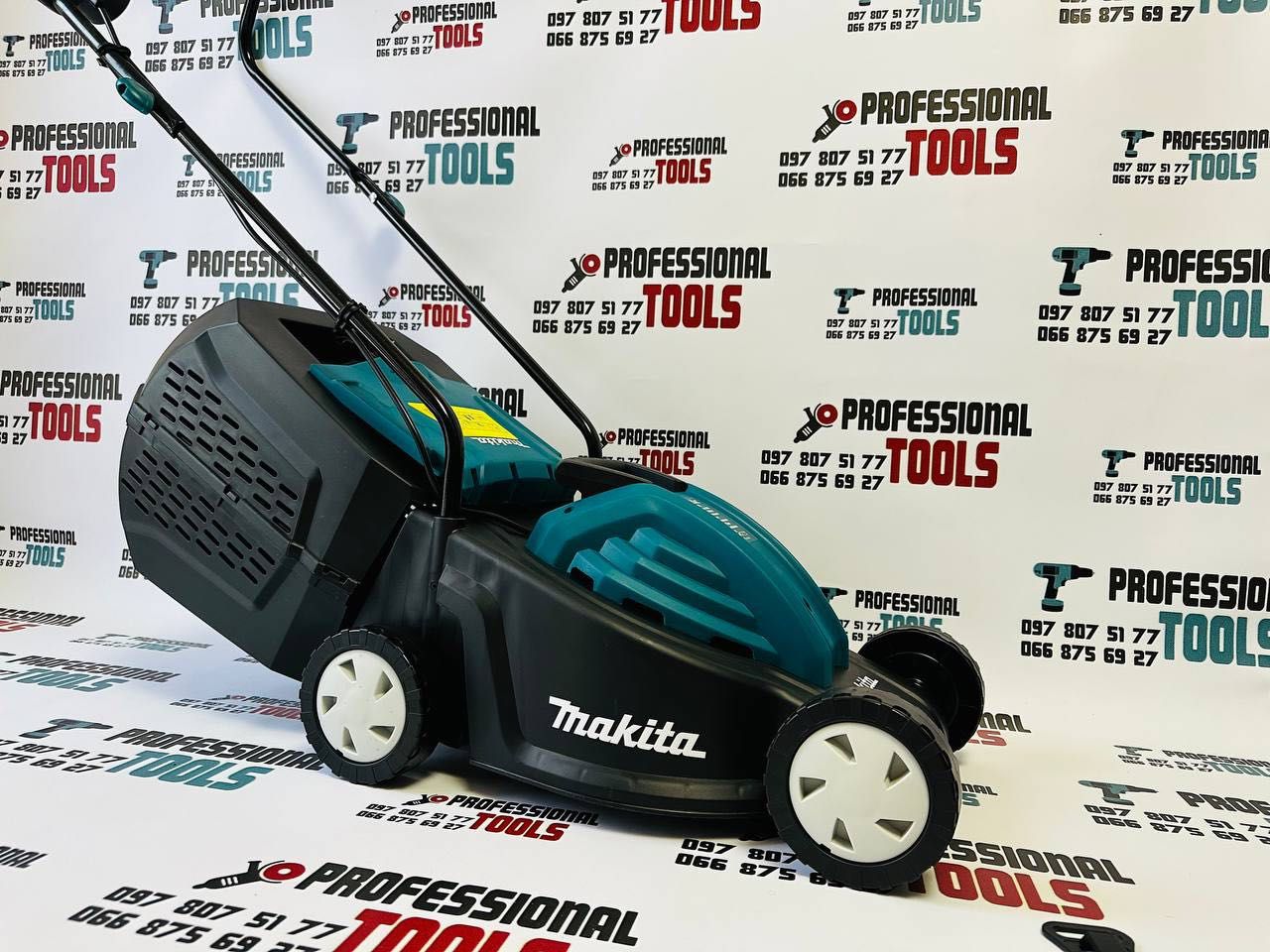 Газонокосарка електрична Makita ELM33BL 2500Вт Контейнер 35 л