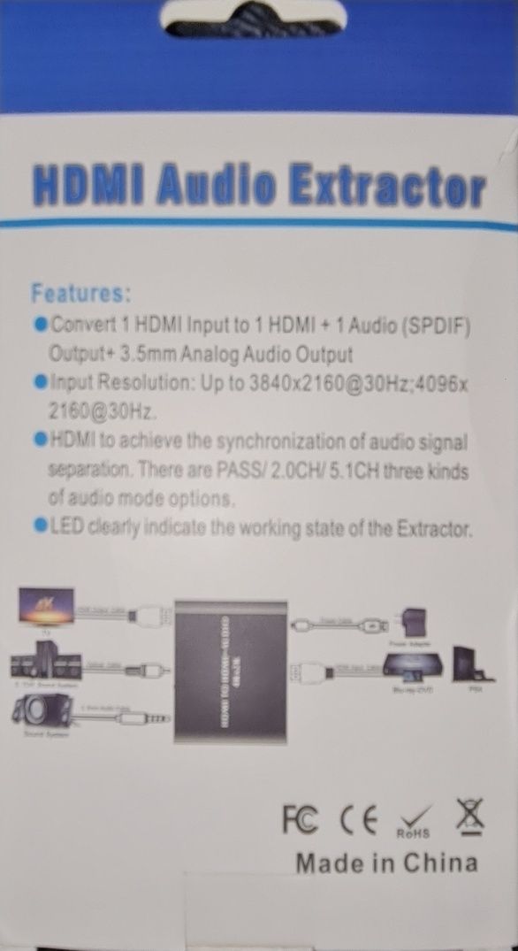 Hdmi Audio Extractor