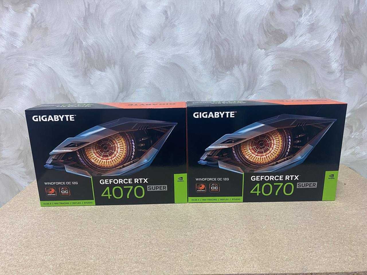 Відеокарта GIGABYTE GeForce RTX 4070 SUPER WINDFORCE OC 12G Нова!