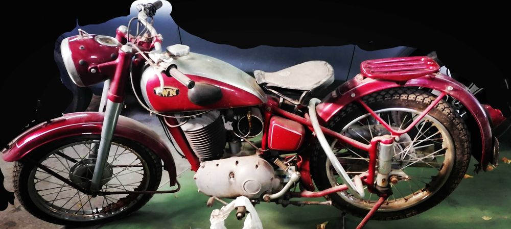 Triumph twn bdg 250cc, 1951, comprada nova em Portugal