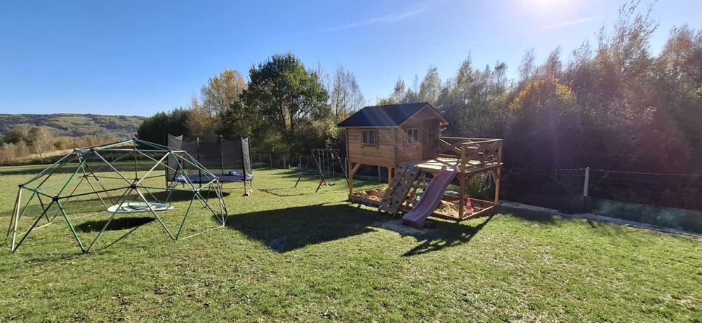 "Leśne Wzgórze" Domek Glinik/ Balia / Basen/Brak sąsiedztwa