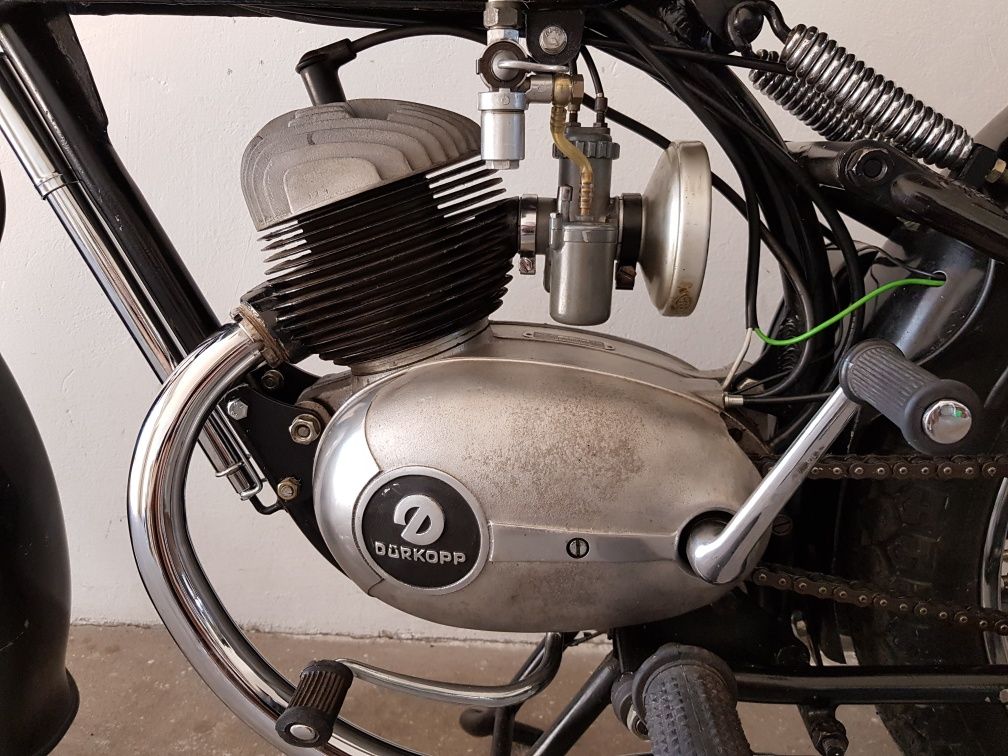 Durkopp MD200 adler na suwakach 1952 rok