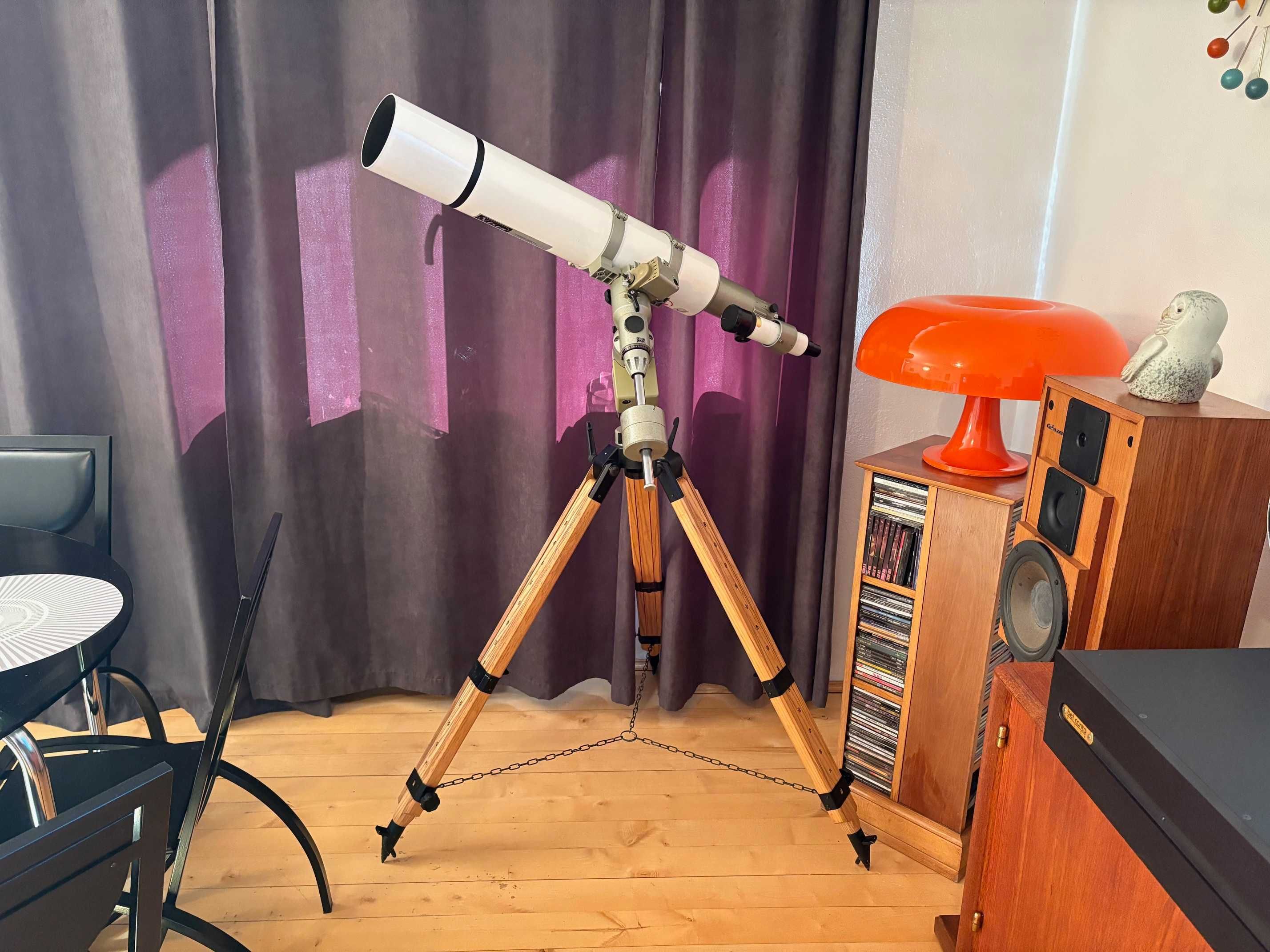 Teleskop VIXEN 120-S (Orion)  , VIXEN GP , BERLEBACH , osprzęt .