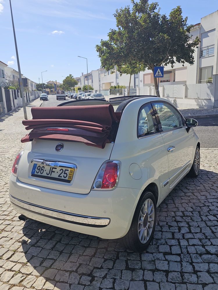 Fiat 500c Cabrio 1.3 Diesel 2010 DESDE 129€ mês