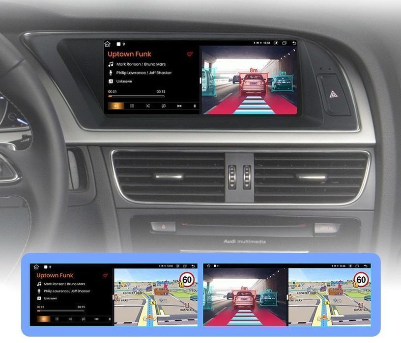 Radio nawigacja Audi A5 2009 - 2016 CarPlay Android 4GB 64GB