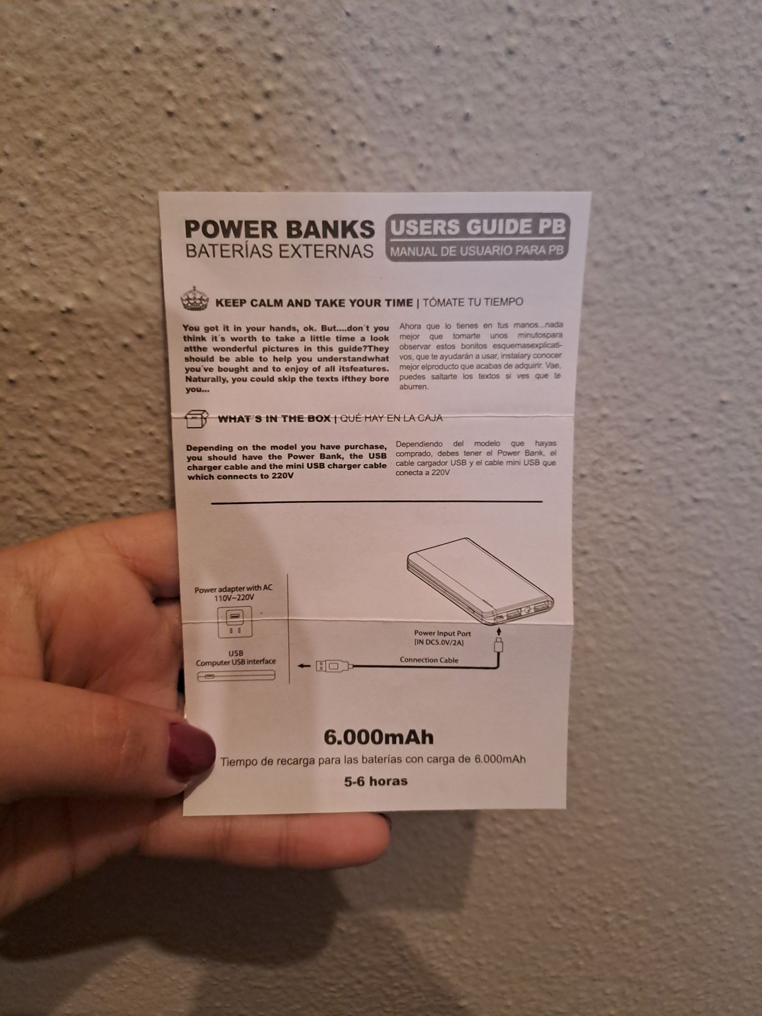 Power Bank Mr. Wonderful