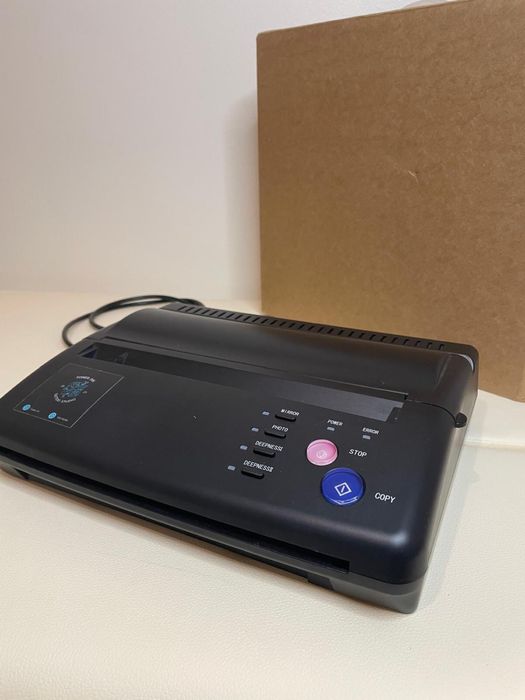 Impressora termica stencil tatuagens