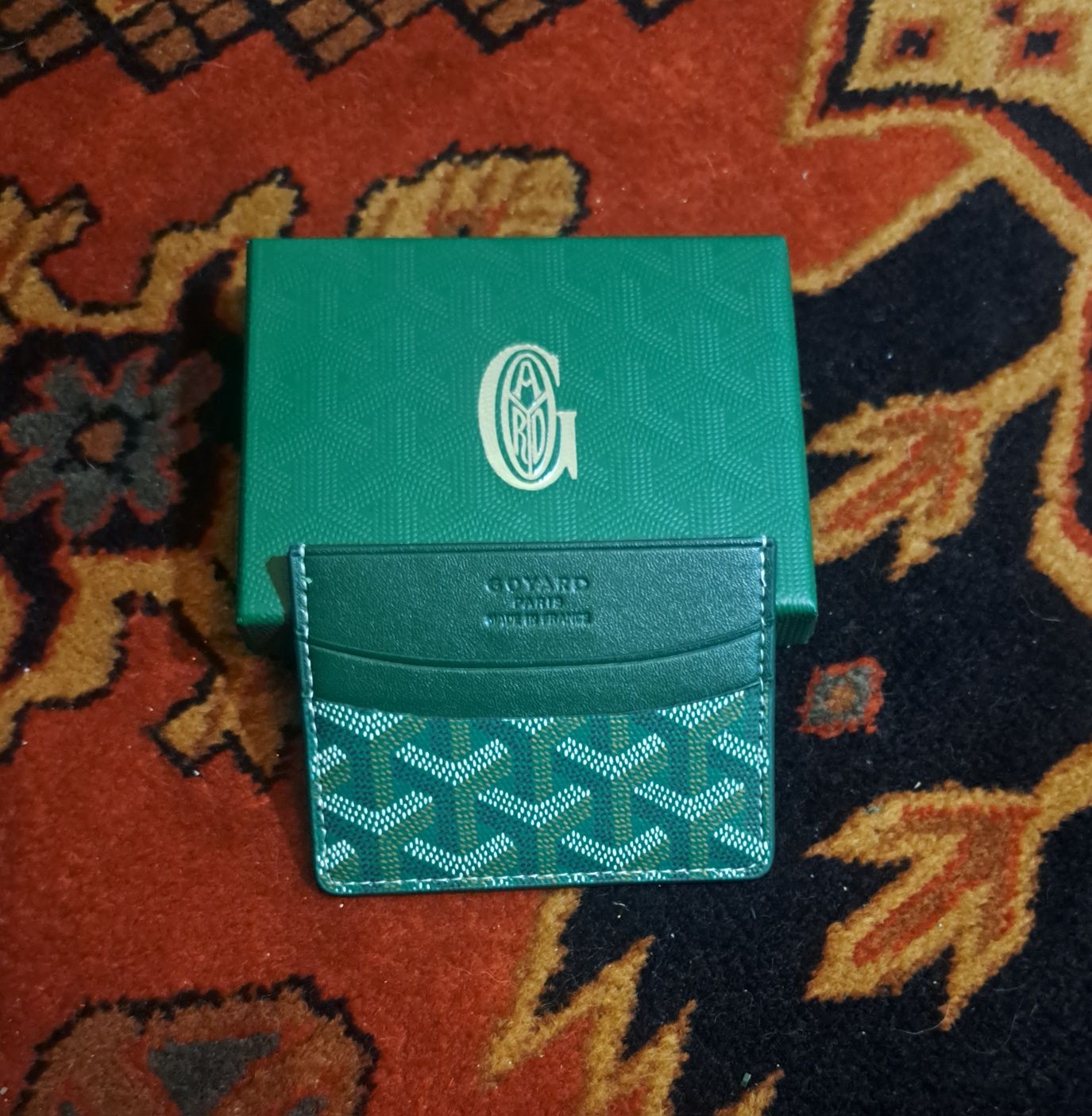 Goyard card holder
