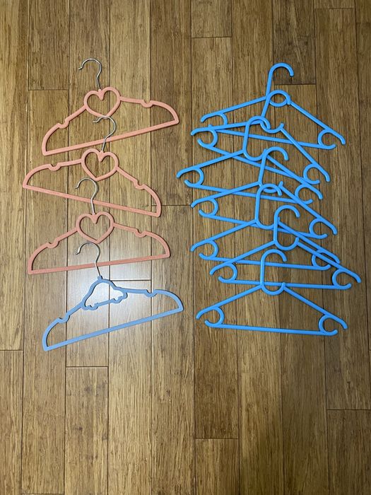 Wieszaki na ubrania dziecięce 11 szt