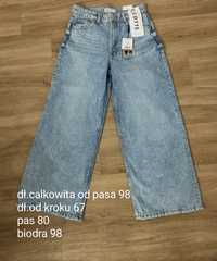 Nowe jeansy culotte- Alcott 38