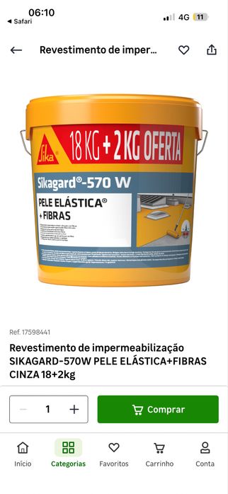 Revestimento impermiavel