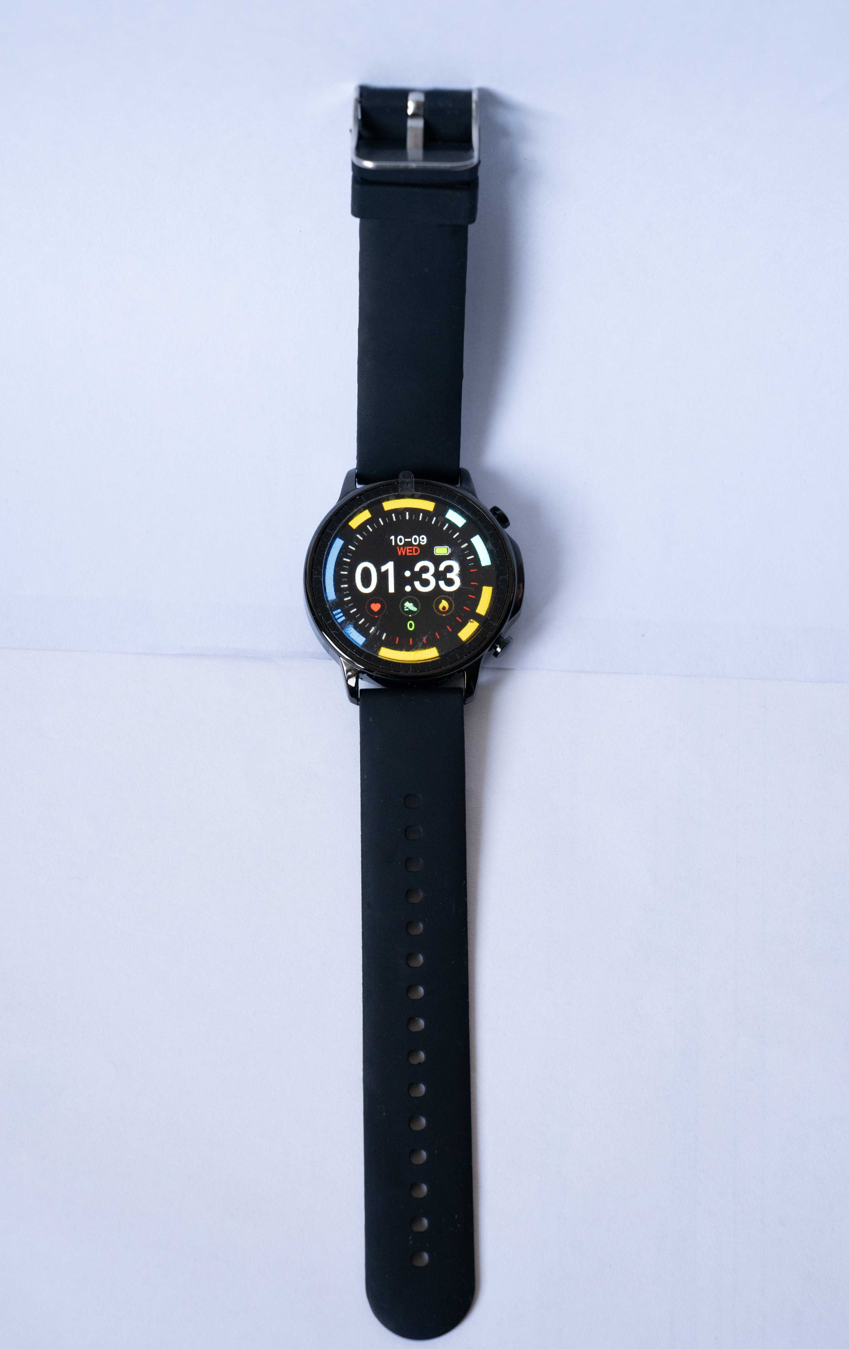 Smartwatch zegarek Colmi V23 Pro czarny nieużywany, z folią