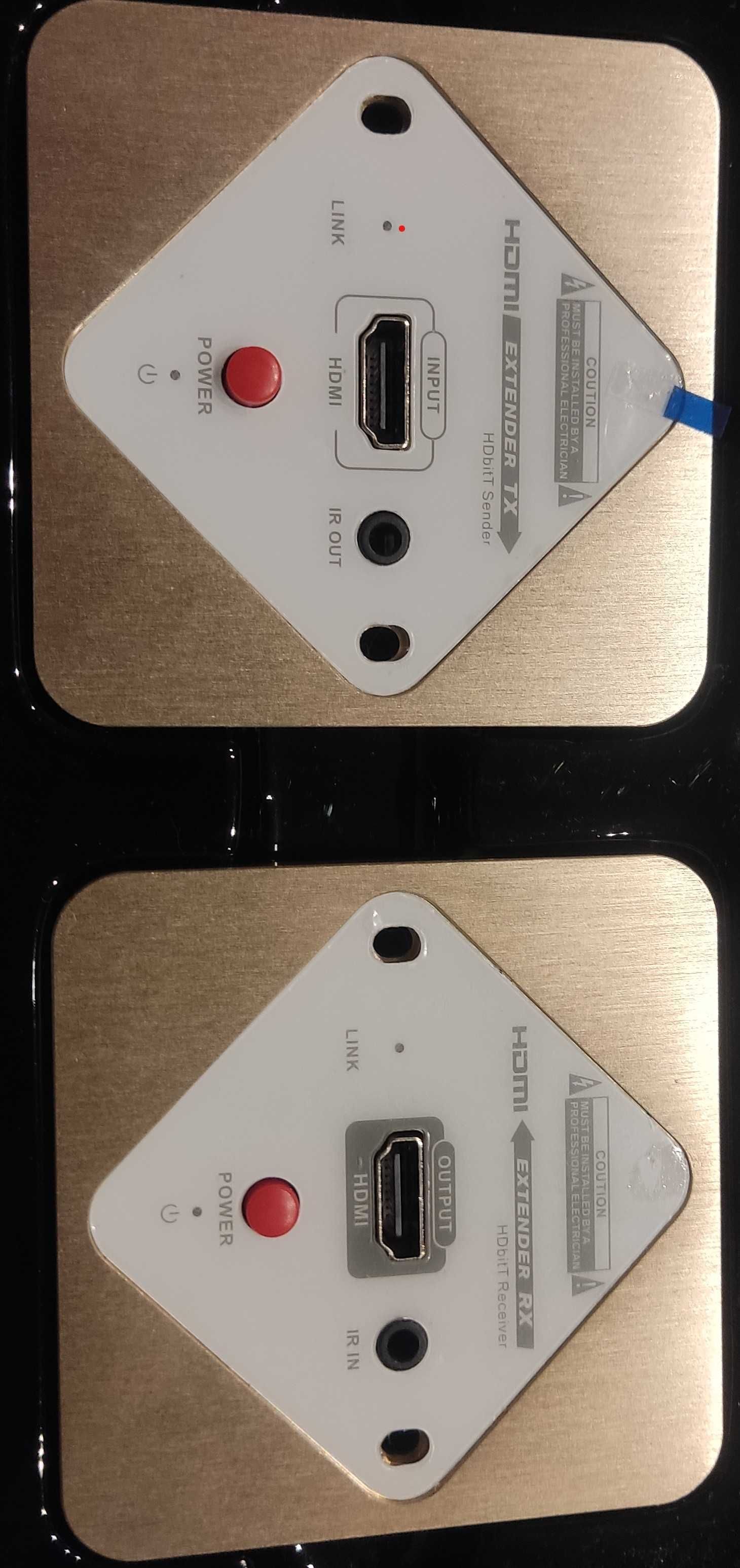 Extender, Konwerter HDMI na IP naścienny do puszkowy Nowy Signal H3621