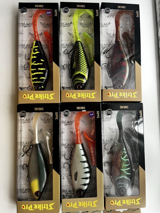 Zestaw strike pro Guppie 13,5 cm